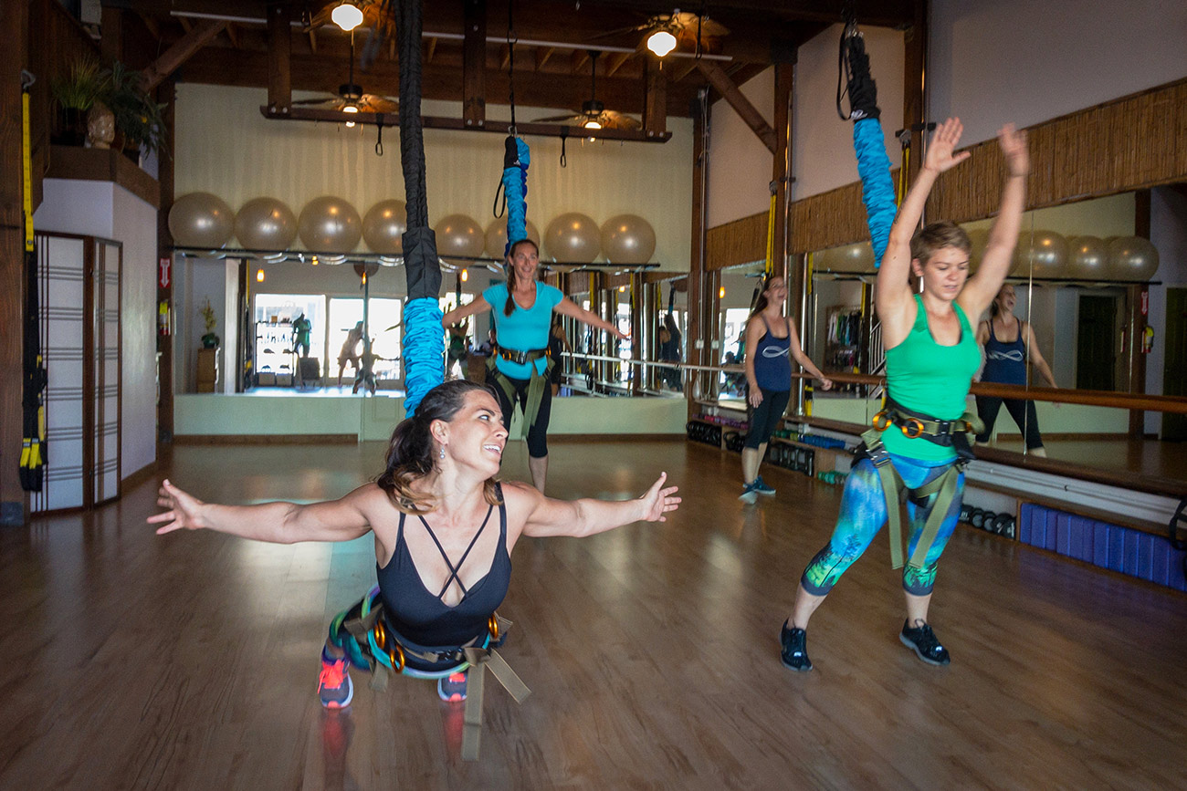 Bungee health changing into subsequent in style workout craze