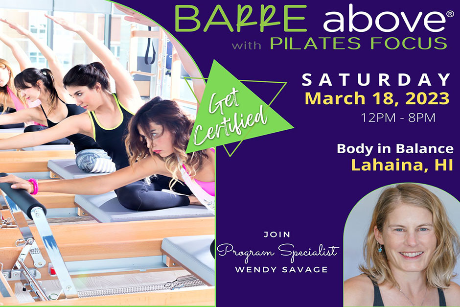 Barre above™ with Pilates Focus